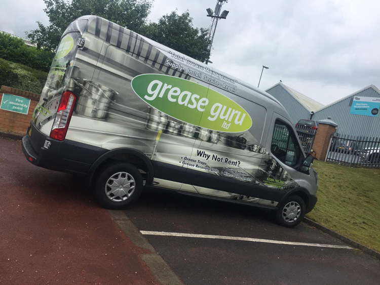 Grease trap engineer van